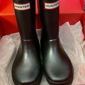 Hunter Rain Boots - Kids First Classic - Gray